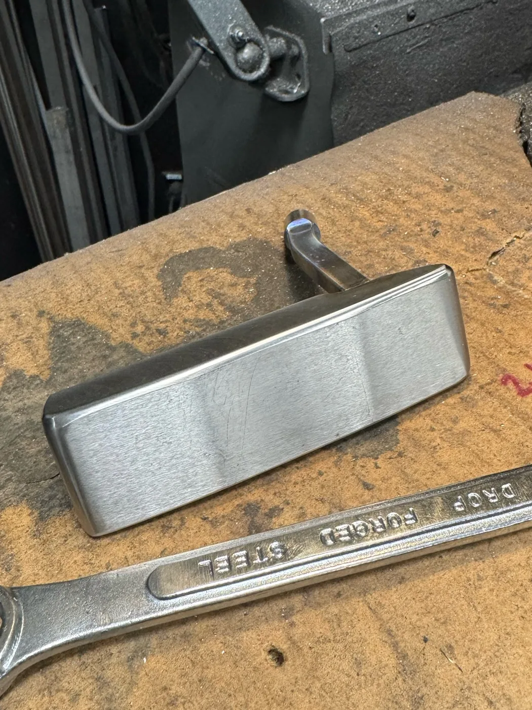 I’m calling this a MidWide as it starts as a Wide Body XL Rattler. I milled .200” off of the width, from the bumper side — photo 5 of 6