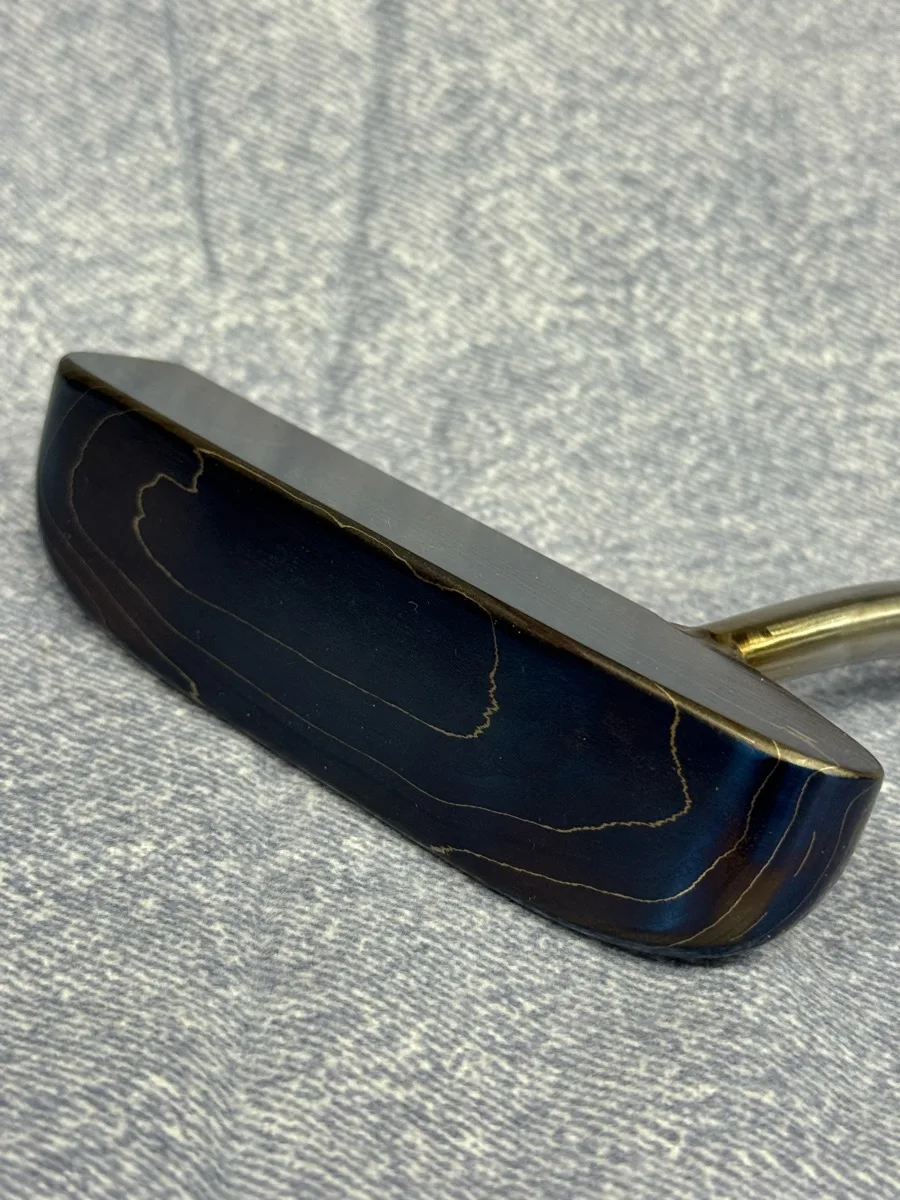 I’ve had a few blocks of Damascus under the bench and a customer came knocking with a very specific shape in mind. I squ — photo 3 of 4