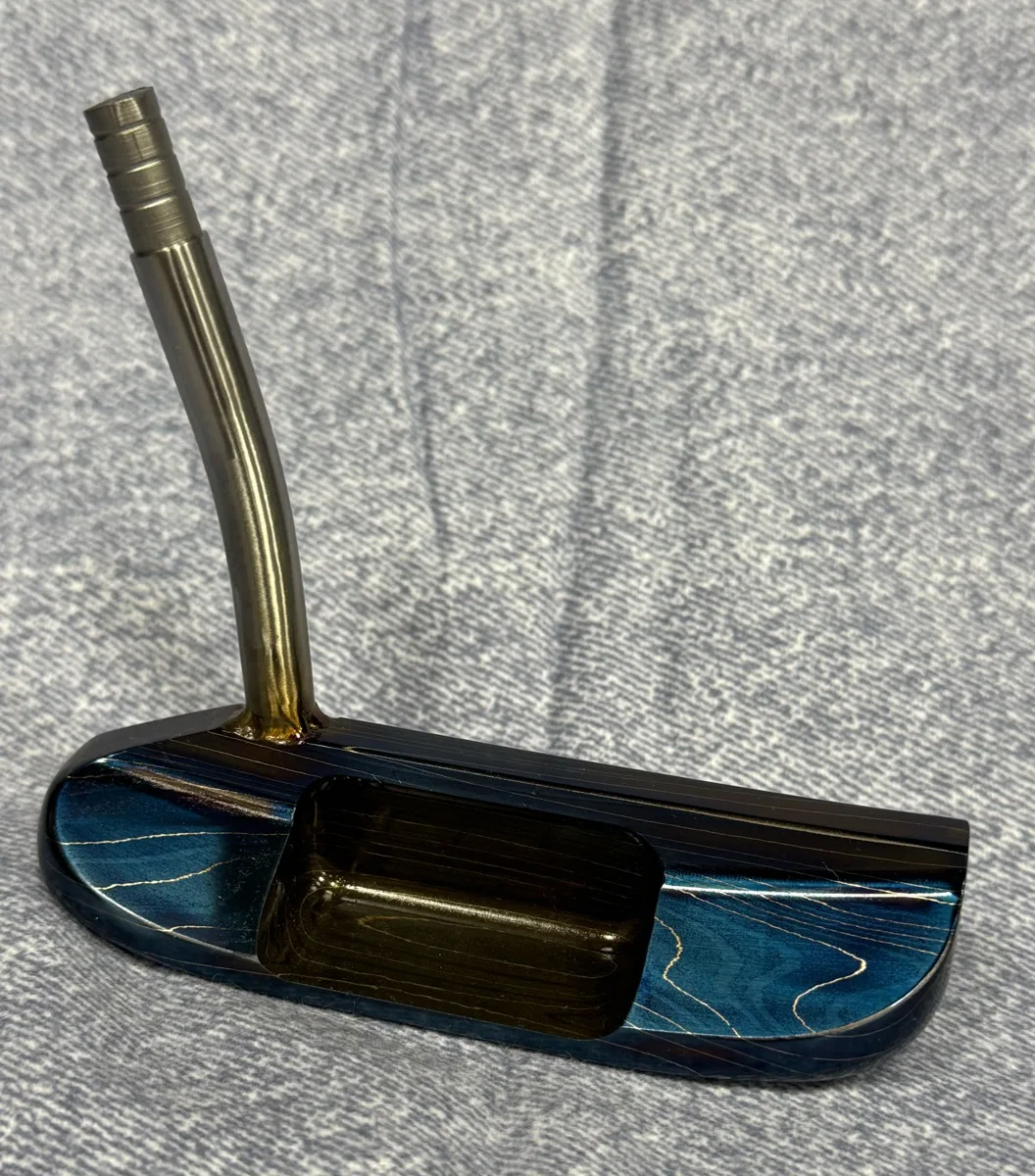 I’ve had a few blocks of Damascus under the bench and a customer came knocking with a very specific shape in mind. I squ — photo 1 of 4