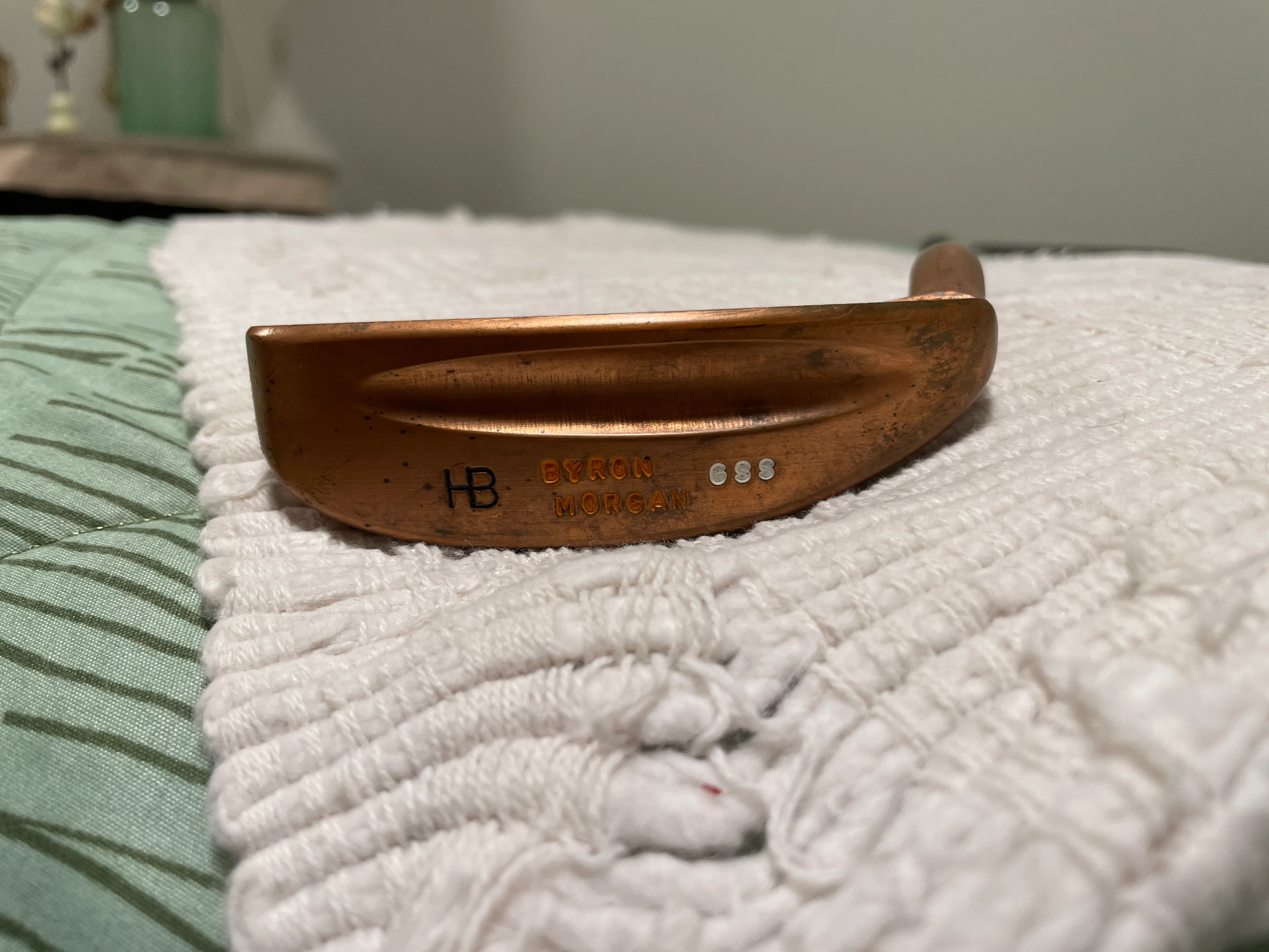 This is something typical of Byron, we were talking about the “feel” difference of different materials, GS, copper, stai — photo 1 of 2