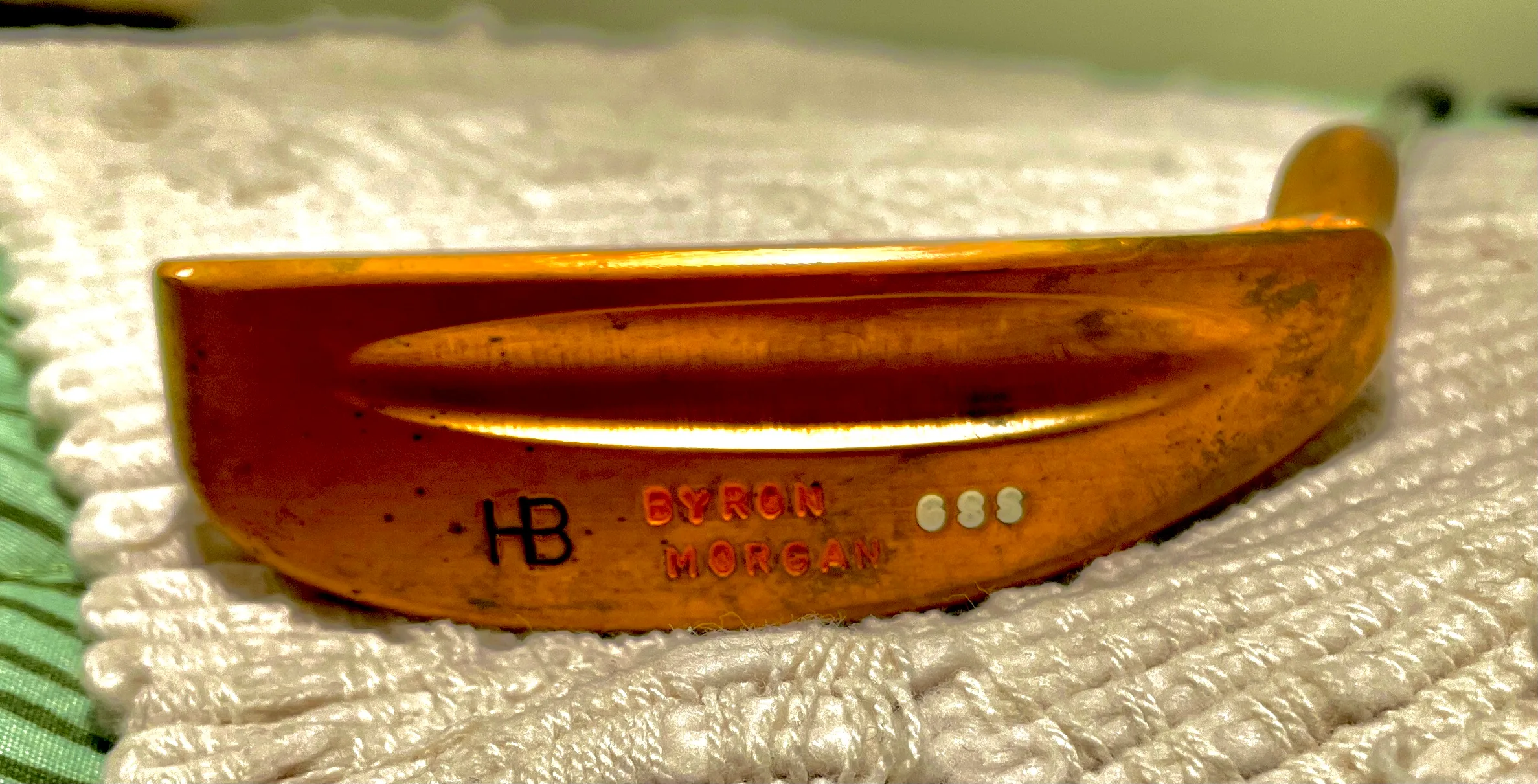 This is something typical of Byron, we were talking about the “feel” difference of different materials, GS, copper, stai — photo 2 of 2