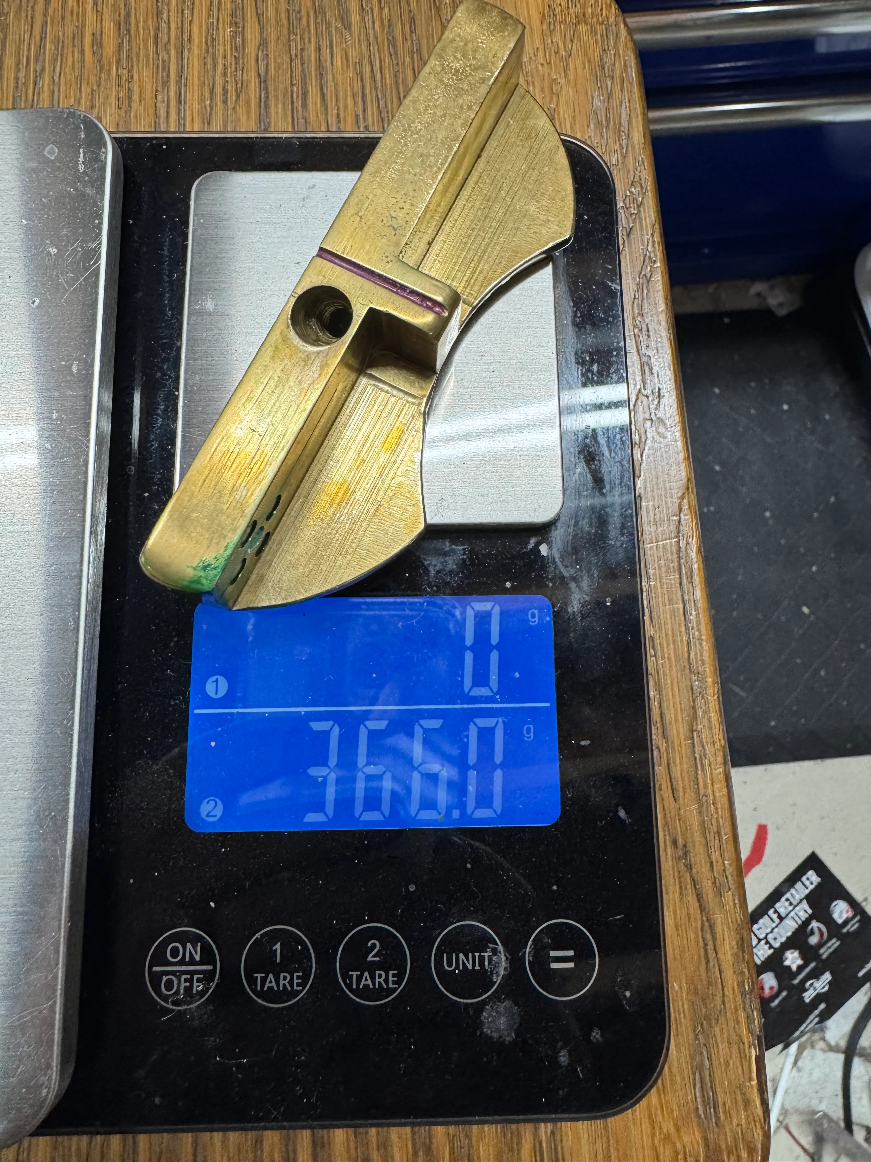 Got this about May or so this year. Gentleman I bought it from said it’s brass, and he had his dad do a little work on i — photo 4 of 4