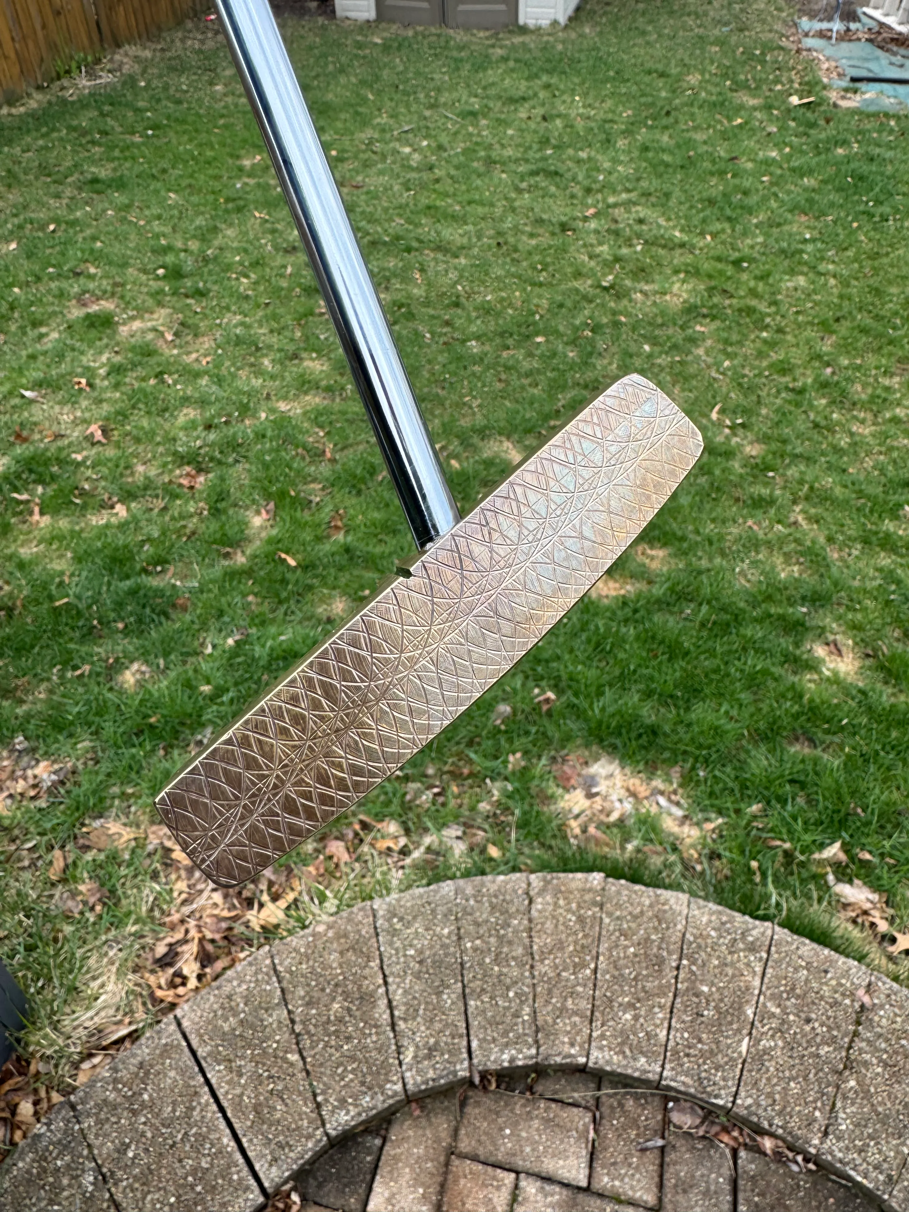 Got this about May or so this year. Gentleman I bought it from said it’s brass, and he had his dad do a little work on i — photo 3 of 4