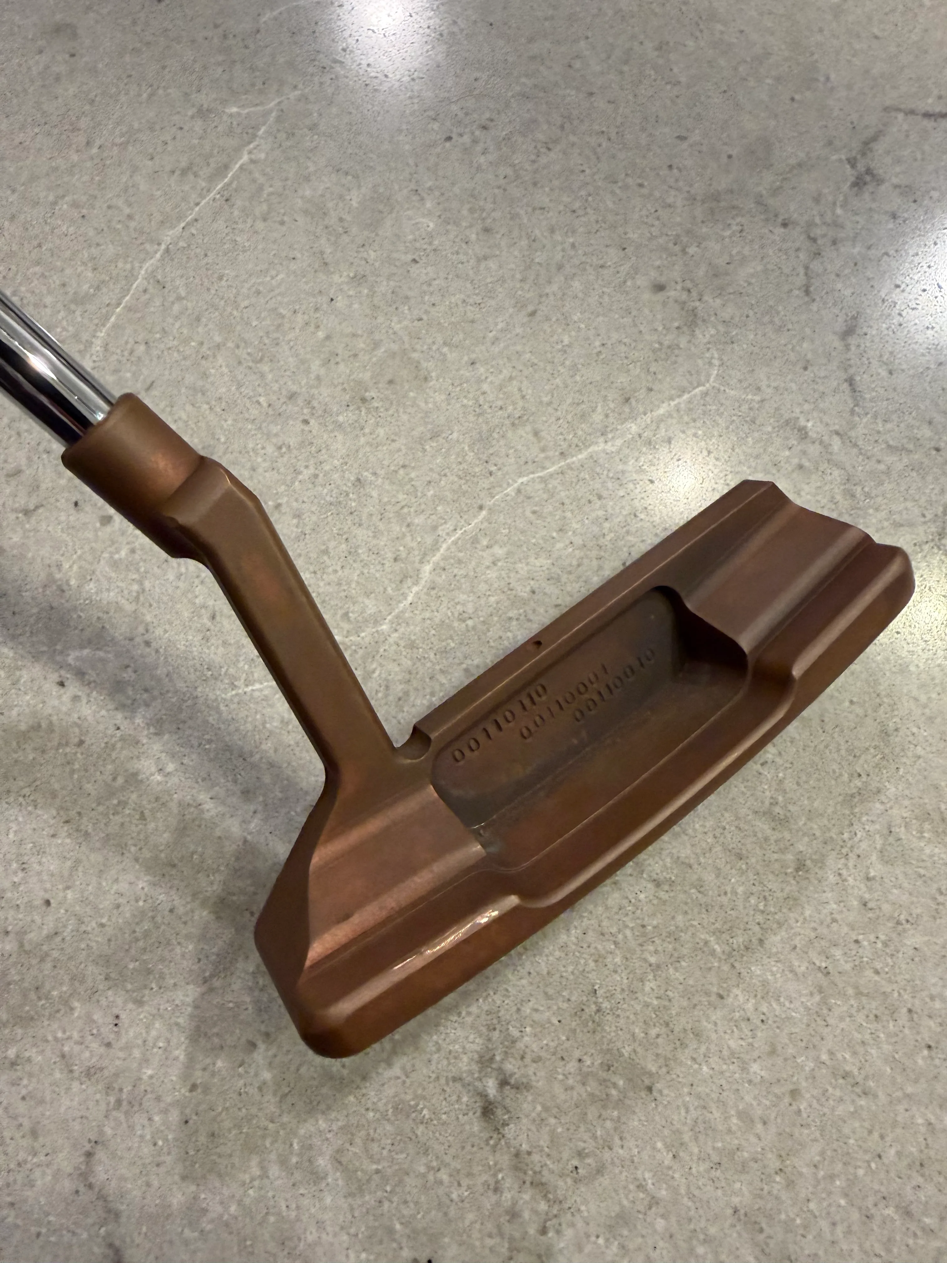 Byron would often send me putters where the stamping would be in binary. This one showed up one day unannounced. “612” i — photo 1 of 3