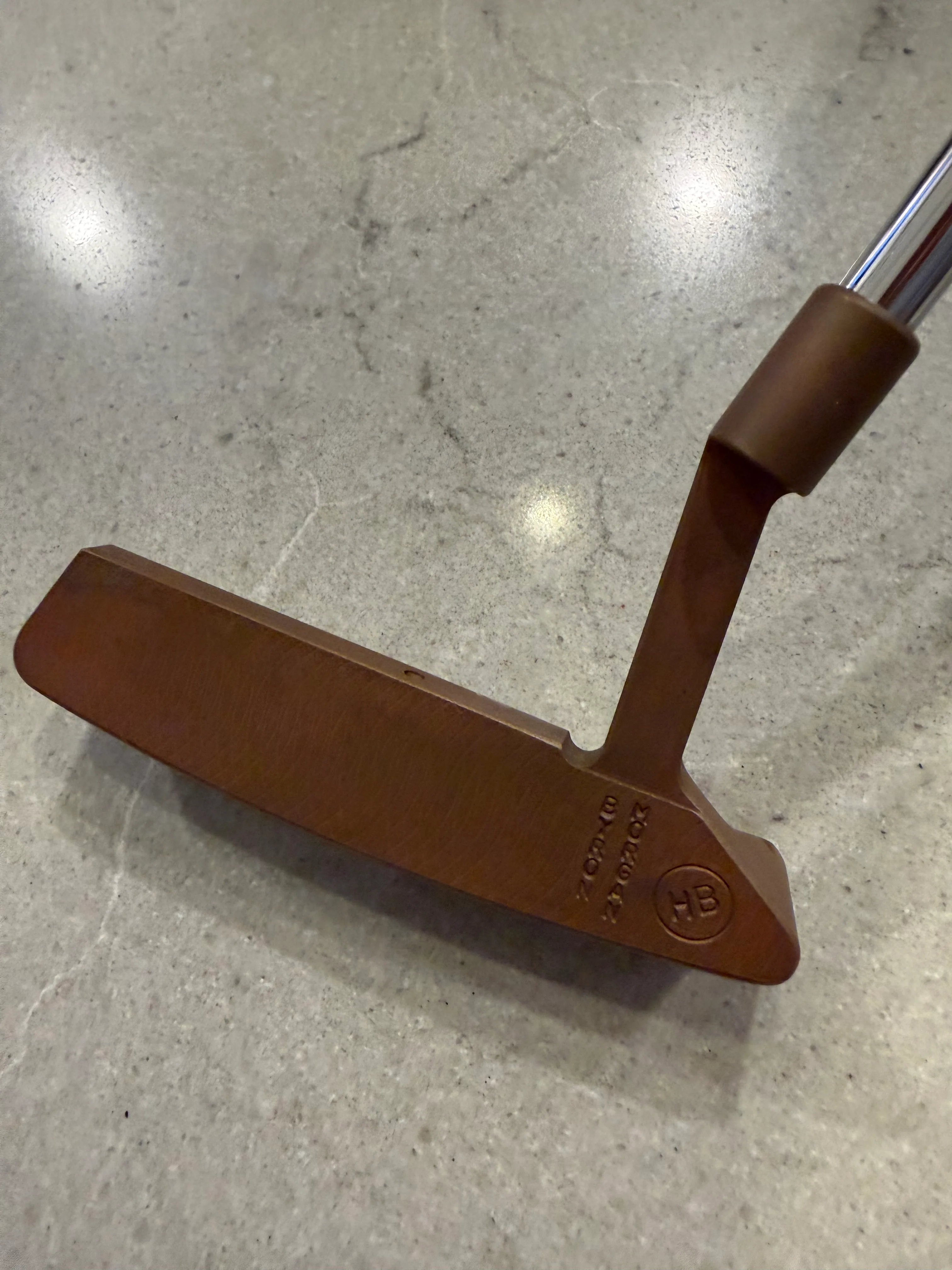 Byron would often send me putters where the stamping would be in binary. This one showed up one day unannounced. “612” i — photo 2 of 3