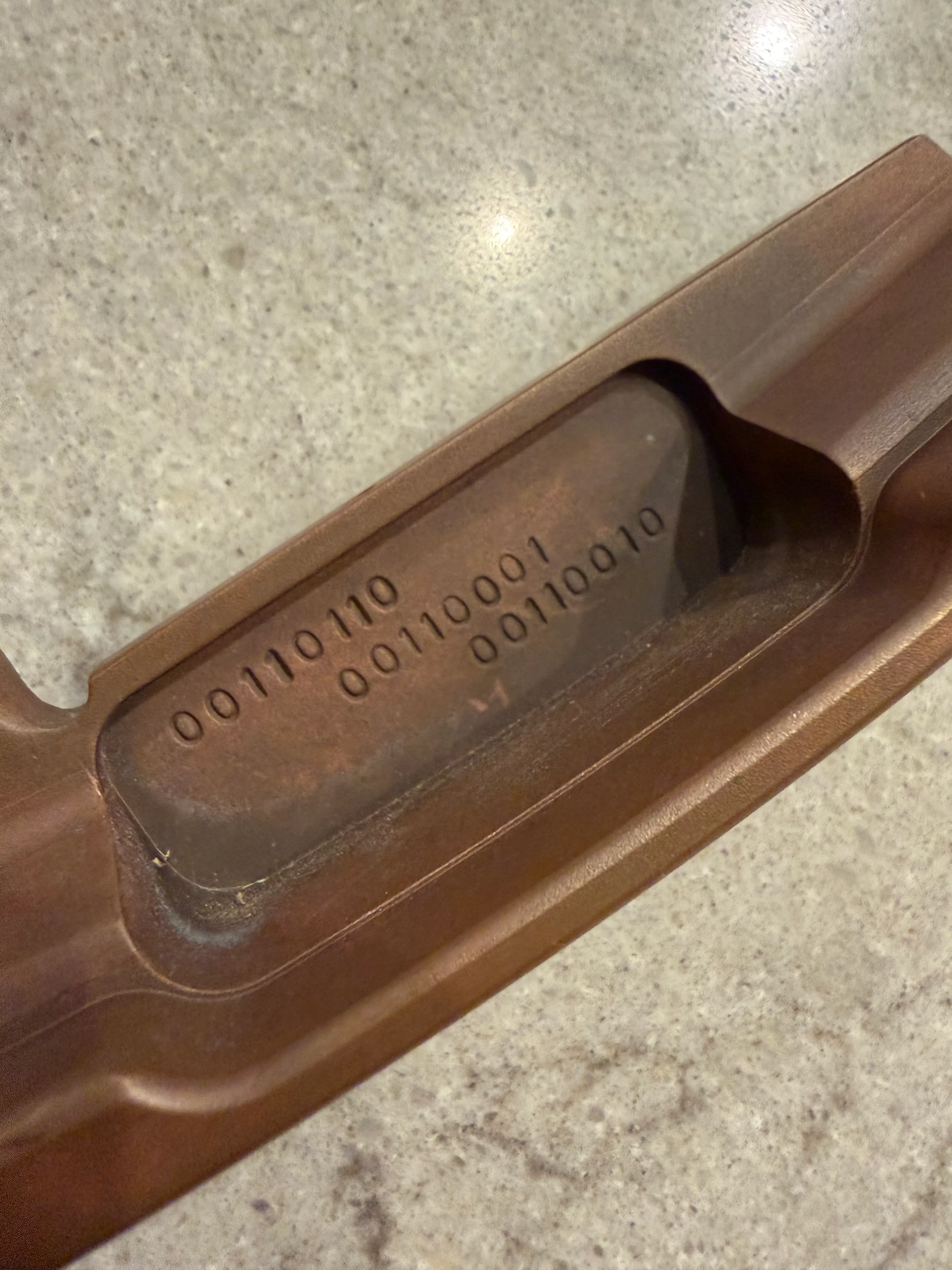 Byron would often send me putters where the stamping would be in binary. This one showed up one day unannounced. “612” i — photo 3 of 3