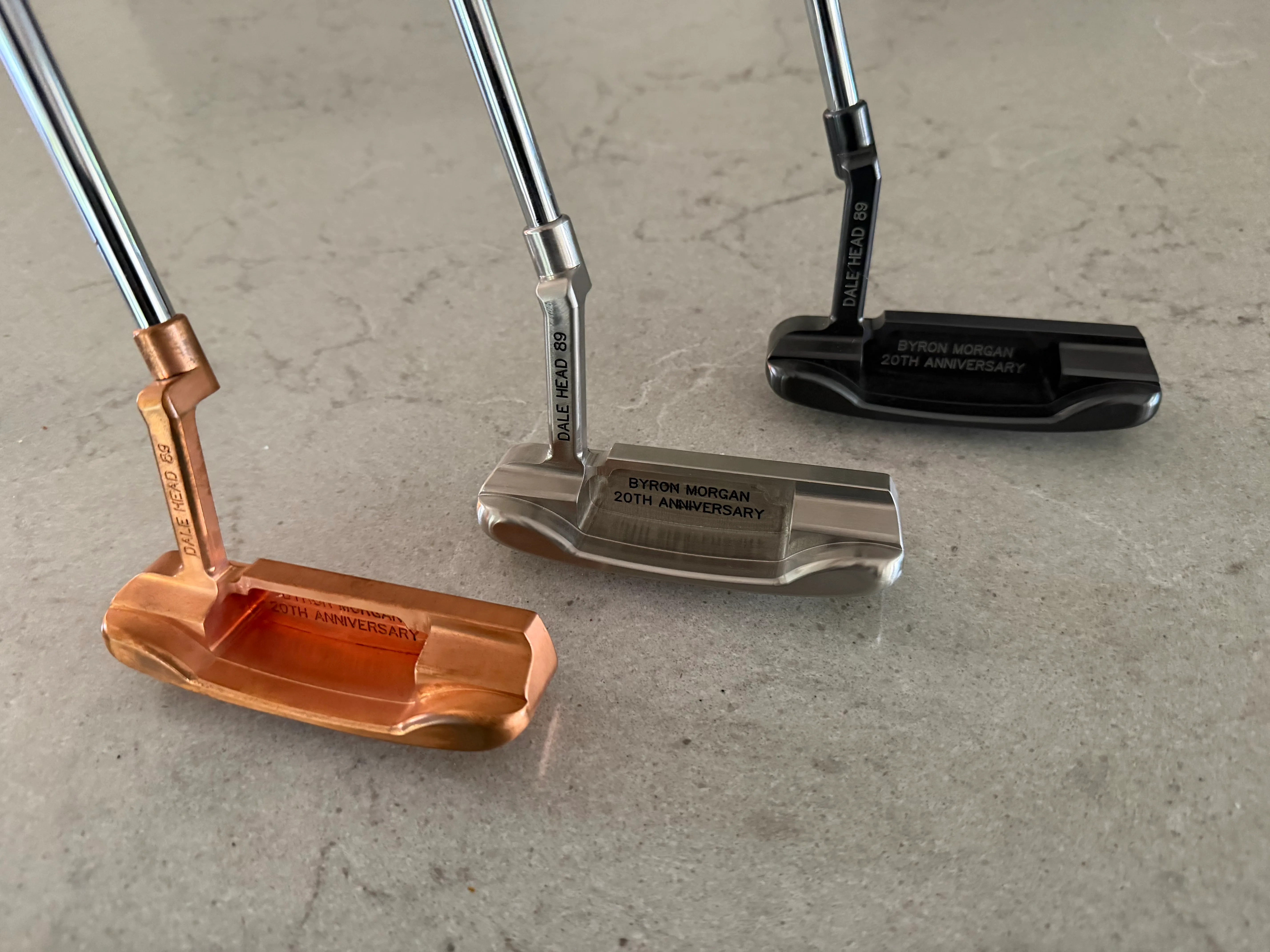 Original set of DH89s from the release in 2009. Set #2 matched. The Carbon and Stainless are 2/39 and the Copper is 2/11 — photo 1 of 4