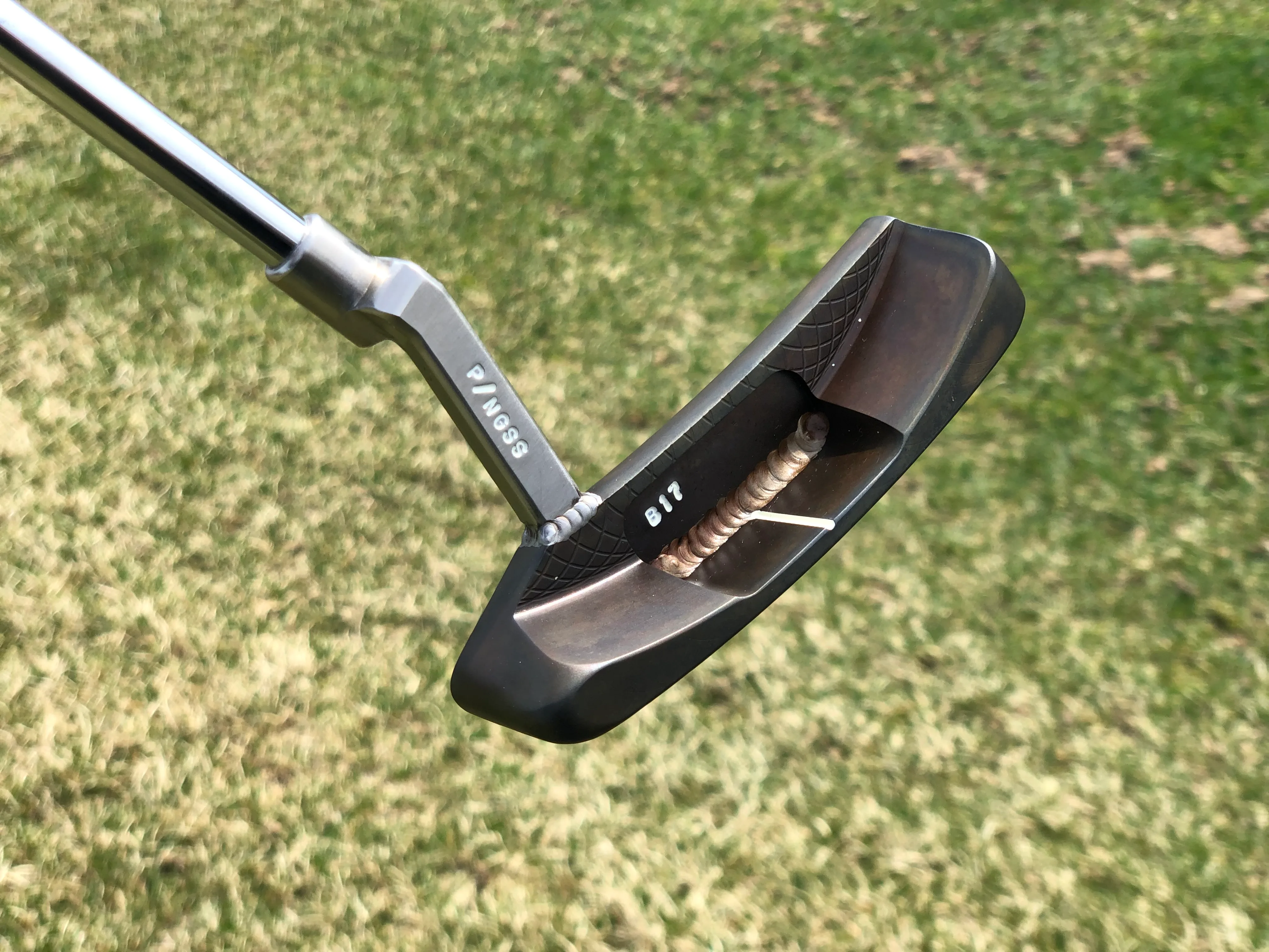 This was the last putter that Byron sent me before he passed. I'd often come home to a random box on my front porch from
