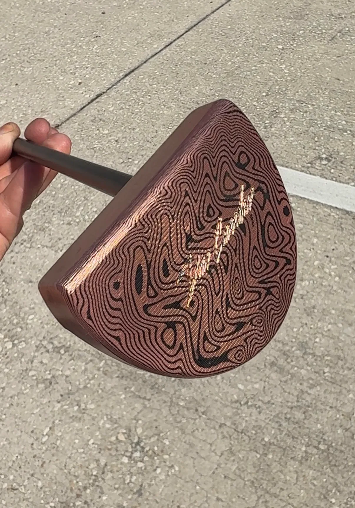 Copper damascus center shafted mallet https://youtube.com/shorts/sE20AM8z_rk?is=cr5K_8YBeAR4Ygvn